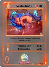 Arufa-Kabu - Spellbound Wings [Kickstarter Edition] - Akora TCG card