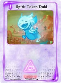 Spirit Token Doki - Spellbound Wings [Kickstarter Edition] - Akora TCG card
