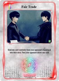 Fair Trade - Spellbound Wings [Kickstarter Edition] - Akora TCG card