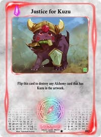 Justice for Kuzu - Spellbound Wings [Kickstarter Edition] - Akora TCG card