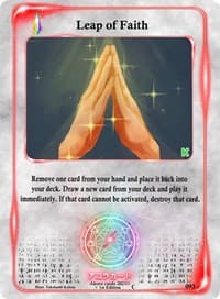 Leap of Faith - Spellbound Wings [Kickstarter Edition] - Akora TCG card