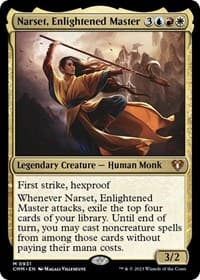 Narset, Enlightened Master - Commander Masters - Magic: The Gathering card
