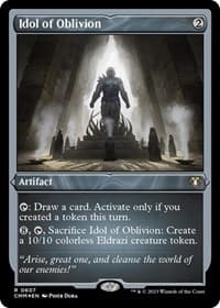 Idol of Oblivion (Foil Etched) - Commander Masters - Magic: The Gathering card