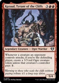 Kazuul, Tyrant of the Cliffs - Commander Masters - Magic: The Gathering card