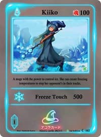 Kiiko - Spellbound Wings [Kickstarter Edition] - Akora TCG card