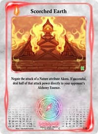 Scorched Earth - Spellbound Wings [Kickstarter Edition] - Akora TCG card