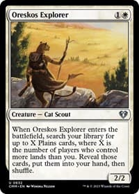 Oreskos Explorer - Commander Masters - Magic: The Gathering card