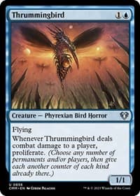 Thrummingbird - Commander Masters - Magic: The Gathering card