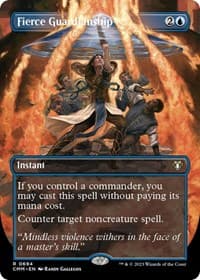Fierce Guardianship (Borderless) - Commander Masters - Magic: The Gathering card