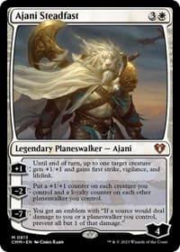 Ajani Steadfast - Commander Masters - Magic: The Gathering card