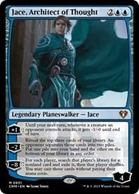 Jace, Architect of Thought - Commander Masters - Magic: The Gathering card