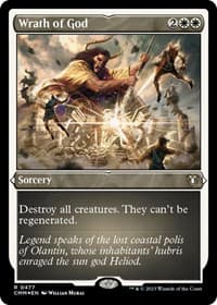 Wrath of God (Foil Etched) - Commander Masters - Magic: The Gathering card