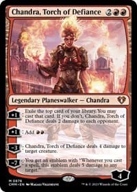 Chandra, Torch of Defiance - Commander Masters - Magic: The Gathering card