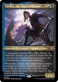Yuriko, the Tiger's Shadow (Foil Etched) - Commander Masters - Magic: The Gathering card