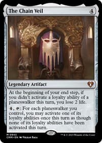 The Chain Veil - Commander Masters - Magic: The Gathering card