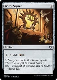 Boros Signet - Commander Masters - Magic: The Gathering card