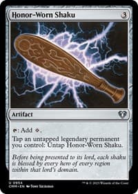 Honor-Worn Shaku - Commander Masters - Magic: The Gathering card