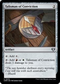 Talisman of Conviction - Commander Masters - Magic: The Gathering card
