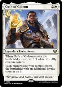 Oath of Gideon - Commander Masters - Magic: The Gathering card