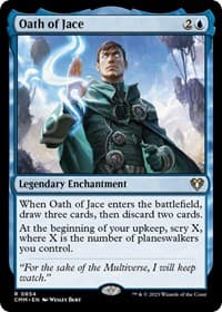 Oath of Jace - Commander Masters - Magic: The Gathering card