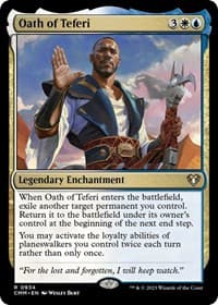 Oath of Teferi - Commander Masters - Magic: The Gathering card