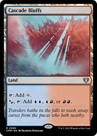 Cascade Bluffs - Commander Masters - Magic: The Gathering card
