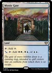 Mystic Gate - Commander Masters - Magic: The Gathering card
