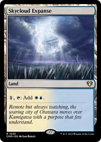 Skycloud Expanse - Commander Masters - Magic: The Gathering card
