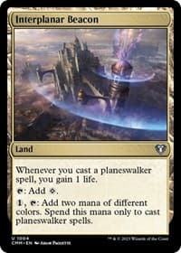 Interplanar Beacon - Commander Masters - Magic: The Gathering card