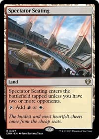Spectator Seating - Commander Masters - Magic: The Gathering card