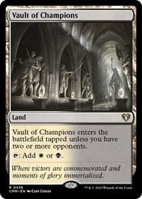 Vault of Champions - Commander Masters - Magic: The Gathering card