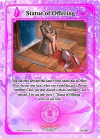 Statue of Offering - Grordhelm Uprising [1st Edition] - Akora TCG card