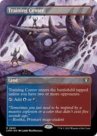 Training Center (Borderless) - Commander Masters - Magic: The Gathering card