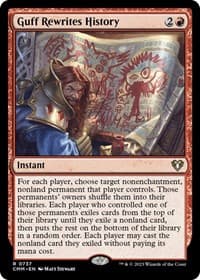 Guff Rewrites History - Commander Masters - Magic: The Gathering card