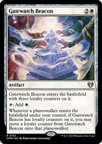 Gatewatch Beacon - Commander Masters - Magic: The Gathering card