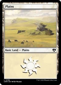 Plains (0786) - Commander Masters - Magic: The Gathering card