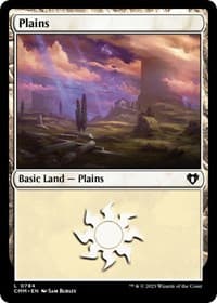 Plains (0784) - Commander Masters - Magic: The Gathering card