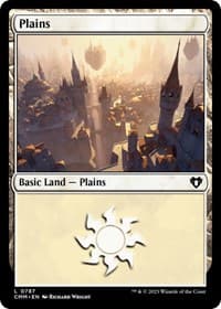 Plains (0787) - Commander Masters - Magic: The Gathering card