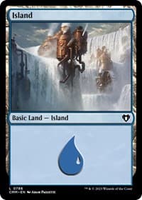 Island (0788) - Commander Masters - Magic: The Gathering card