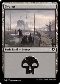 Swamp (0793) - Commander Masters - Magic: The Gathering card