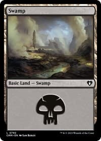 Swamp (0792) - Commander Masters - Magic: The Gathering card