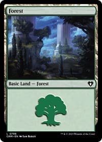 Forest (0798) - Commander Masters - Magic: The Gathering card