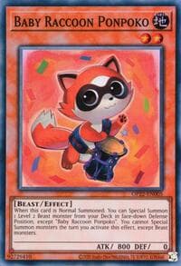 Baby Raccoon Ponpoko - OTS Tournament Pack 22 - YuGiOh card