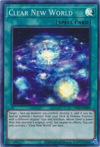 Clear New World - OTS Tournament Pack 22 - YuGiOh card