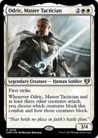 Odric, Master Tactician - Commander Masters - Magic: The Gathering card