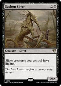 Syphon Sliver - Commander Masters - Magic: The Gathering card