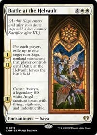 Battle at the Helvault - Commander Masters - Magic: The Gathering card