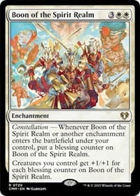 Boon of the Spirit Realm - Commander Masters - Magic: The Gathering card