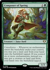 Composer of Spring - Commander Masters - Magic: The Gathering card