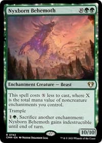 Nyxborn Behemoth - Commander Masters - Magic: The Gathering card